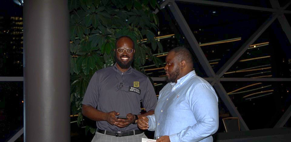 SafeHaven security officer assisting a client at an Ottawa venue